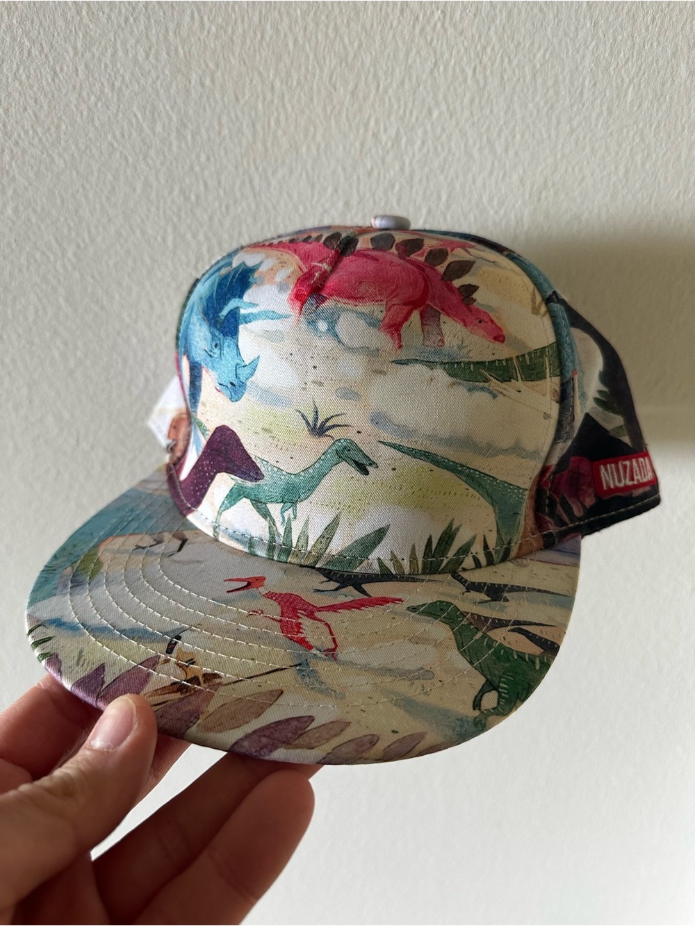NuZada Dinosaur Print Snapback Hat